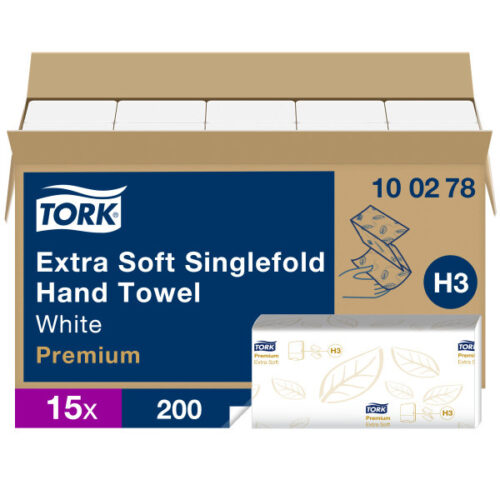 Rankšluosčiai Servetėlėmis Tork Premium ZZ H3, 2sl.
