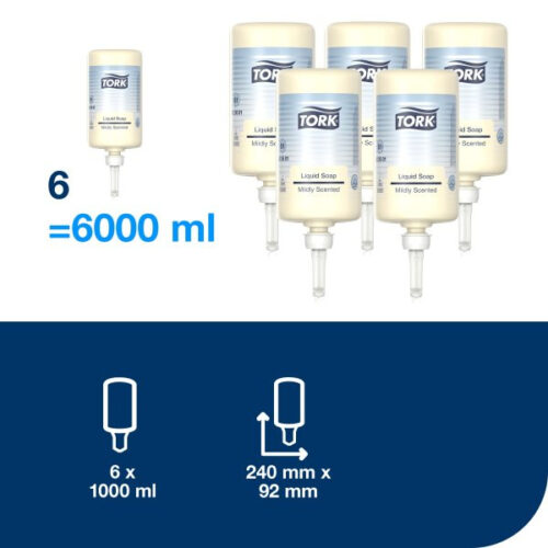 Skystas muilas Tork Premium Mild S1, 1000ml. - Image 2